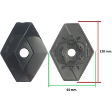 Gutsy Renault Bagaj Monogram Arka Logo Arma Clıo Iv Sıyah Kameralı Model