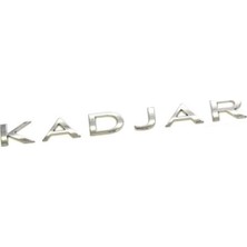 Gutsy Renault Kadjar Yazı Arka Monogram