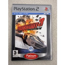 EA Ps2 Burnout 3 Takedown Orjinal Ürün Kitapçık Yok 10/8 Disk Kondüsyonu