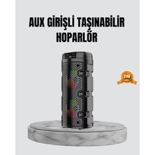 Ergün Store Taşınabilir Bluetooth Hoparlör Çift Sürücü Güçlü Bas Hd Ses Çoklu Bağlantı - Lisinya