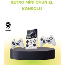 Ergün Store Geniş Ekranlı Taşınabilir Retro Oyun Konsolu - Lisinya