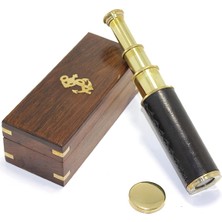 İlk El Grup Ahşap Kutulu Pirinç Dürbün 2005B