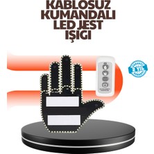 Ergün Store Araç Için Eğlenceli LED El Işareti Işığı - Lisinya