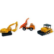Ergün Store Iş Makinaları Serisi - 3 Lü Metal Inşaat Serisi - 2 (Lisinya)