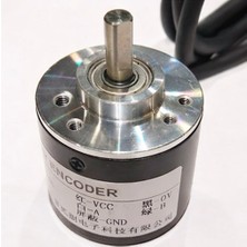 Emay Center E38S6G5-360B-G24N Inkremental Rotary Enkoder - 360 Ppr, Npn, 5-24VDC, 6mm Milli