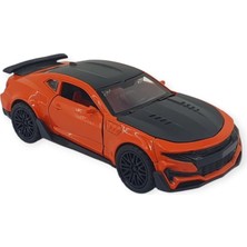 Ergün Store Çek Bırak Araba Metal - 3611C - Turuncu (Lisinya)