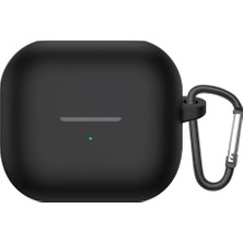 Nanospace Samsung Galaxy Buds3 - Samsung Galaxy Buds3 Pro Buds3 Fe Ile Uyumlu Kılıf Kancalı Yıkanabilen Silikon Kılıf