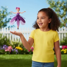 Ergün Store Uçan Peri Oyuncak USB Kablolu ve Şarj Edilebilir Oyuncak Mor Renkli ( Lisinya )