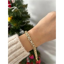 Nergis Collection Kadın 14K Xuping Gold Özel Seri Vip Kadın Bileklik