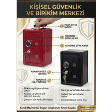 Modern Şifre Detaylı Anahtarlı Kilitli Paramatik