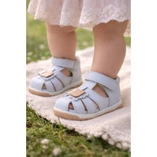 Tuğba Ortopedi 364 Bebek Ilk Adım Deri Korseli Sandalet