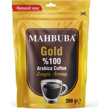 Mahbuba Çözünebilir %100 Arabica Gold Kahve Tam Kıvamında 200gr