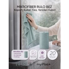 Myplas Pratik 25X25 Rulo Kopartılabilen Mikrofiber Bez