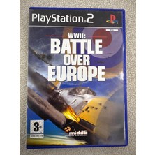 Midas Ps2 Wwıı Battle Over Europe Orjinal Ürün Full Içerik 10/9 Disk Kondüsyonu