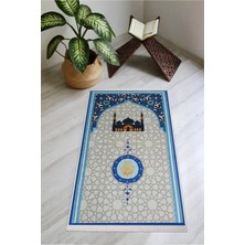 Modern Home Diz Ağrıtmaz Süngerli Kalın Tüylü Seccade Yumuşak Seccade