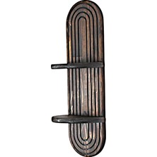 Otantik Çarşı Ahşap  Raf  54X18X13 Cm.
