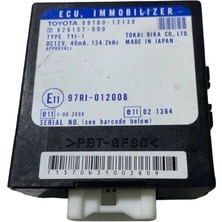 Gutsy Toyota Corolla E120-E130 Immoblızer Kontrol Unutesı Beyın D4D Ecu