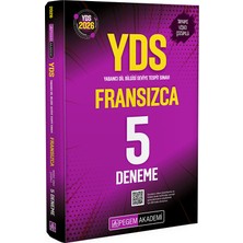 Pegem Akademi Yayıncılık 2026 YDS Fransızca Tamamı Video Çözümlü 5 Deneme