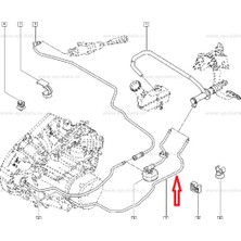 Gutsy Renault Debrıyaj Hıdrolık Borusu Clıo Iıı