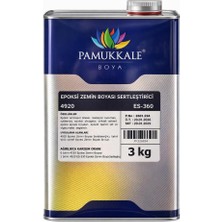 Pamukkale 4530 Solventli Epoksi Zemin Boyası Yedek Sertleştiricisi 3 kg