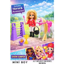 KoseToys Mini Kaliteli At Binici Bebek Seti