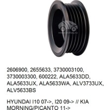 Gutsy Hyundaı Alternator Kasnak I10-I20