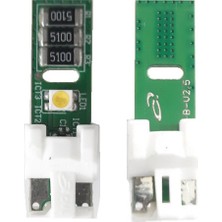 Gutsy Cml LED T10 Ampul 12V Dıpsız Park Beyaz Isık (5 Ad.)