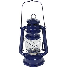 Otantik Çarşı Gemici Feneri Büyük Boy 28 Cm. Lacivert Renk