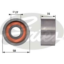 Gutsy Ford Eksantrık Rulmanı 6006 Lu