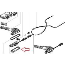 Gutsy Renult R21 El Fren Kolu Alt Sacı