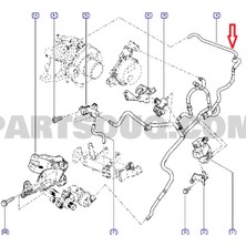 Gutsy Renault Yakıt Hortumu Master Iıı M9R Elektrovana