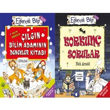 Eğlenceli Bilgi Yayınları Çılgın Bilim Adamının Deneyler Kitabı ve Korkunç Sorular (Nick Arnold)