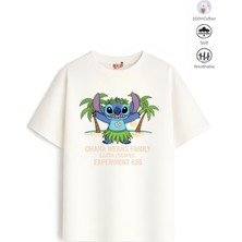 Belya Kids Wear Kız Çocuk Tam Kalıp Sh Tasarım 32 Oversize Tişört