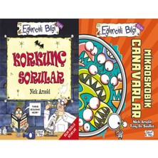 Eğlenceli Bilgi Yayınları Korkunç Sorular ve Mikroskobik Canavarlar (Nick Arnold)