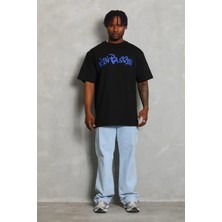 Secret Sita Erkek Baskılı Thirt Kısa Kol Bisiklet Yaka Regular Fit Rahat Kalıp Günlük Tişört  Iyah