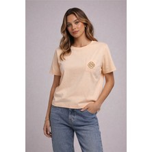 Fashion Friends Aksesuar Detaylı Somon Kadın Bluz 26Y0226K1