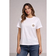 Fashion Friends Aksesuar Detaylı Beyaz Kadın Bluz 26Y0226K1