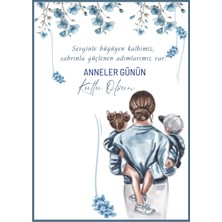 Liora Hediyelik Anneler Günü Hediyesi Kart , Anahtarlık , Kahve ve Çikolata 2 Adet