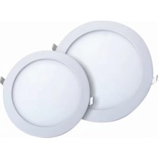 Kendal KDL054 Backlight Yuvarlak Sıva Altı LED Panel 24W Beyaz Işık