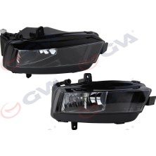 GVA Hnrlishp Ön Tampon Sis Fari Cam Köşeleri Siyah Orj Tip Sol Golf7 2013-2015