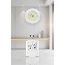 Kendal KKS104 Uzaktan Kumandalı Tekli Kabin ve Dolap Içi LED Spot Lamba (5W, Beyaz Işık)