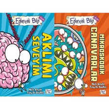 Eğlenceli Bilgi Yayınları Aklımı Seveyim ve Mikroskobik Canavarlar (Nick Arnold)
