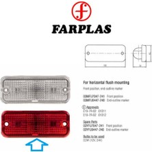 Gutsy Farplas 24V Yan Lamba Kırmızı