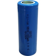 Kapsulavm 3.7V Liıon 18500 2000 Mah 1c Şarjlı Pil (74)