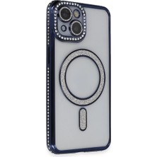 Esranın Dünyası 14 Kılıf Joke Simli Magneticsafe Kılıf - Lacivert