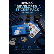 Pixmag Developer Sticker Pack