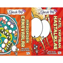Eğlenceli Bilgi Yayınları Mikroskobik Canavarlar ve Tatil Yaptıran Hastalıklar (Nick Arnold)