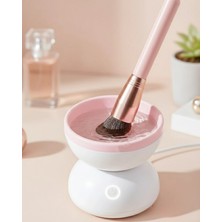 Pileli Store Pilelistore  Silikon Yüzeyli Elektrikli Makyaj Fırçası Temizleme Kabı