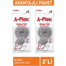 6 Adet A-Plex Ovma Teli 3'lü x 2