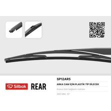 Silbak Hnrlishp Silecek Süpürgesi Arka Plastik Tip 300MM Hyundai I I30. Cw Gd 11/12-